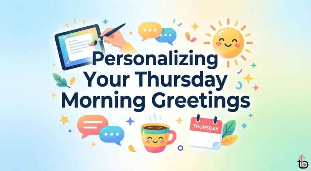 Personalizing Your Thursday Morning Greetings