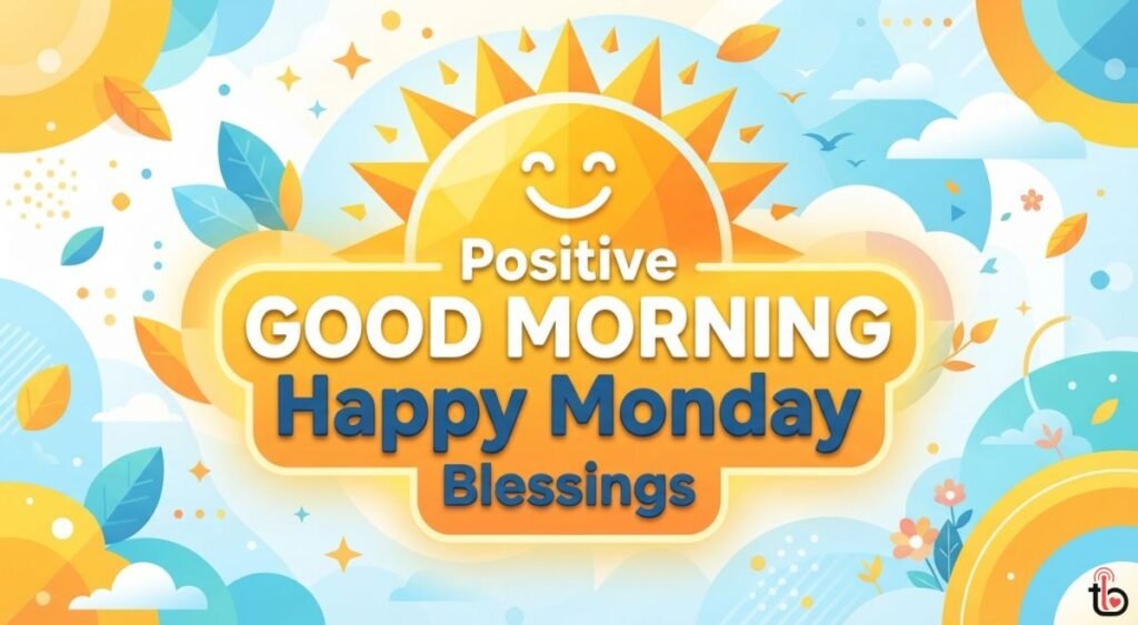 Positive Good Morning Happy Monday Blessings