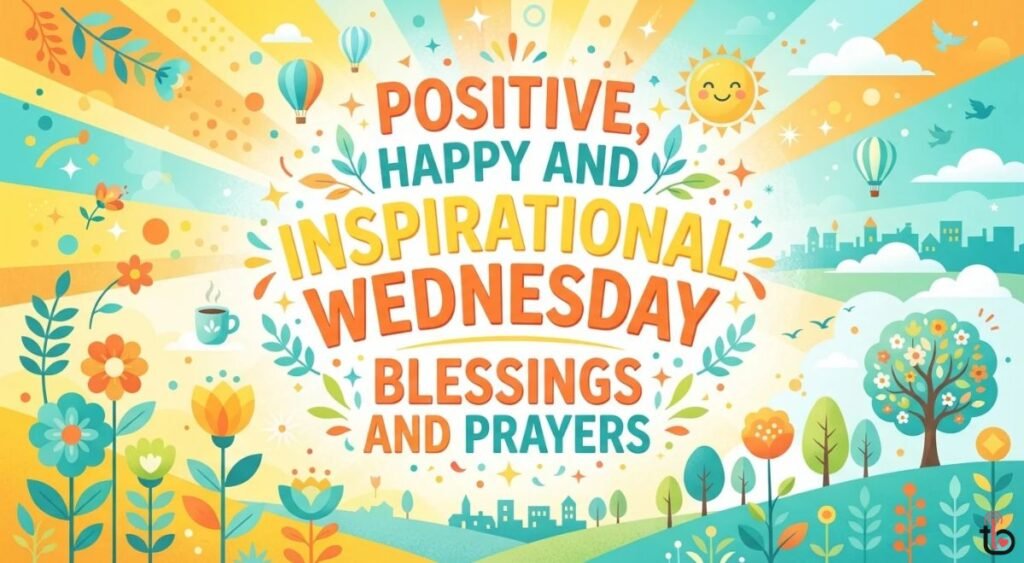Positive, Happy and Inspirational Wednesday Blessings and Prayers