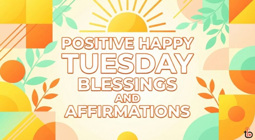 Positive Happy Tuesday Blessings and Affirmations