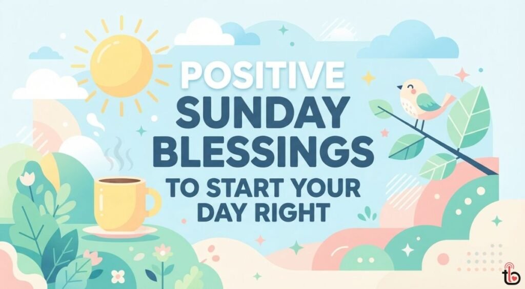 Positive Sunday Blessings to Start Your Day Right