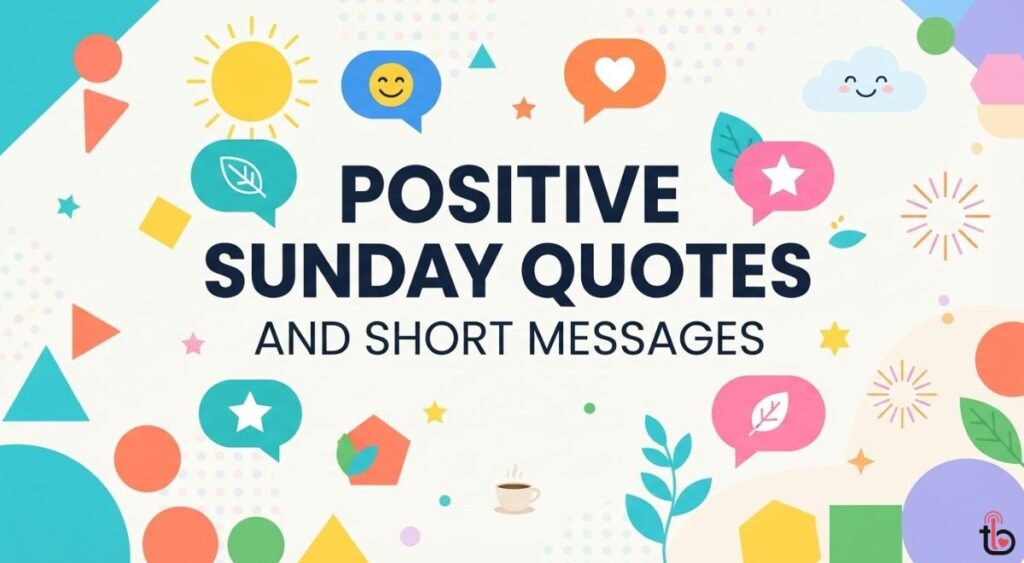 Positive Sunday Quotes and Short Messages