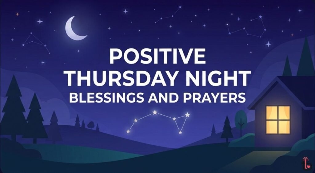 Positive Thursday Night Blessings and Prayers
