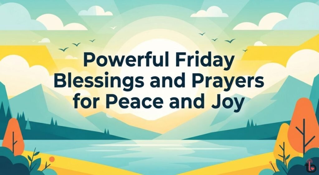 Powerful Friday Blessings and Prayers for Peace and Joy
