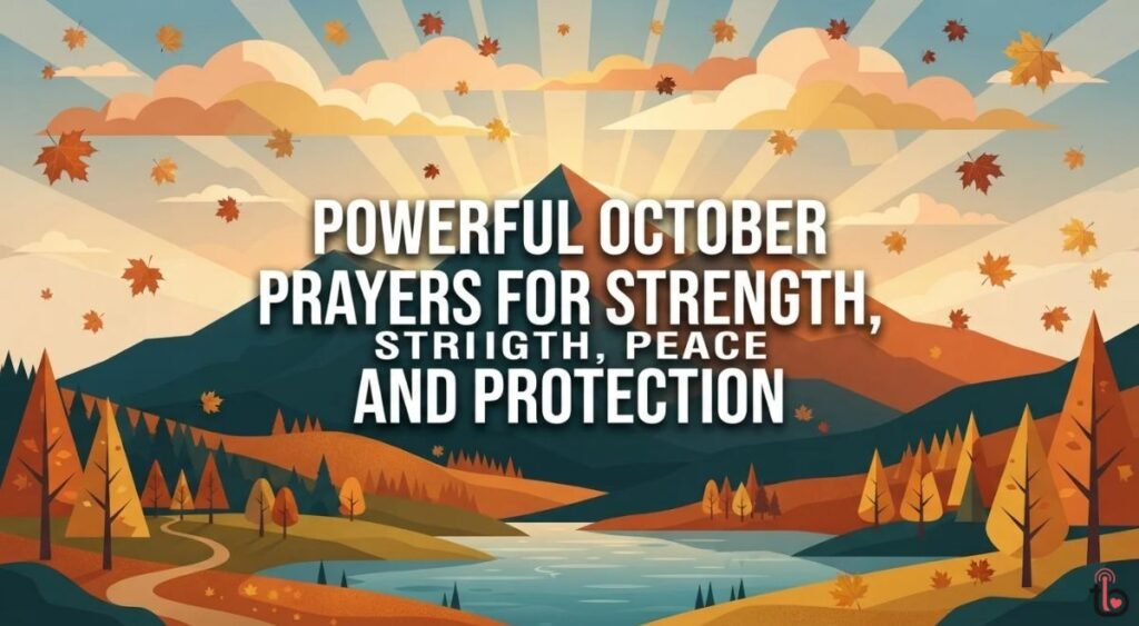 Powerful October Prayers for Strength, Peace and Protection