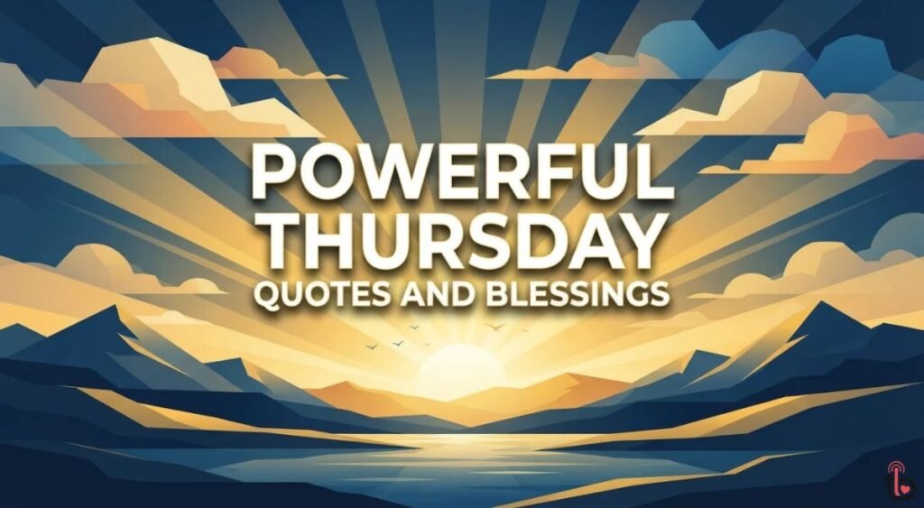 Powerful Thursday Quotes and Blessings
