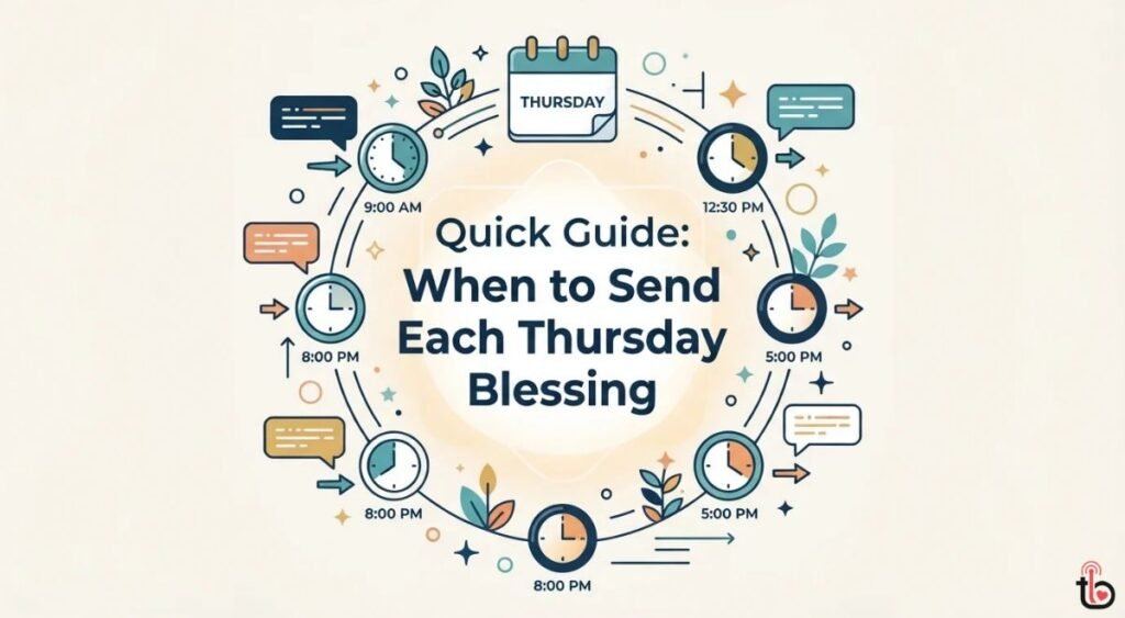 Quick Guide: When to Send Each Thursday Blessing