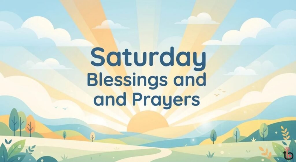 Saturday Blessings and Prayers