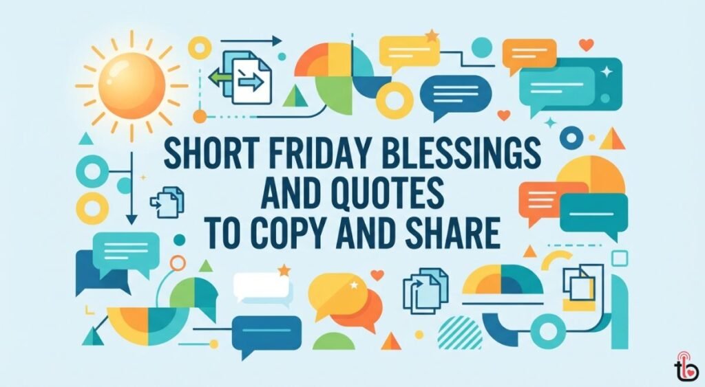 Short Friday Blessings and Quotes to Copy and Share
