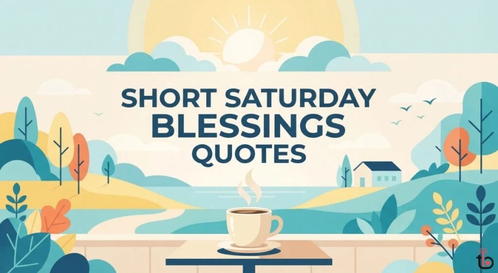 Short Saturday Blessings Quotes