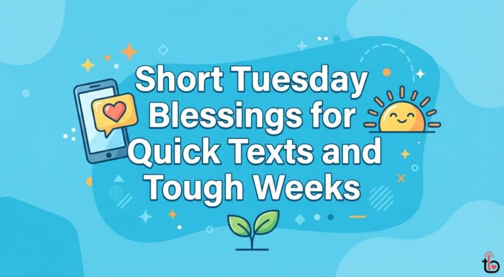 Short Tuesday Blessings for Quick Texts and Tough Weeks
