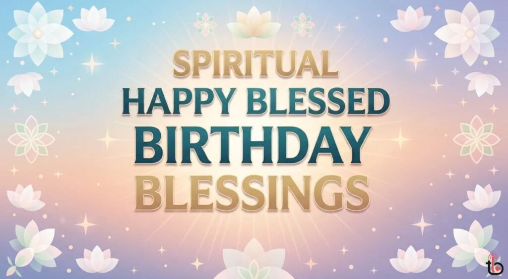 Spiritual Happy Blessed Birthday Blessings