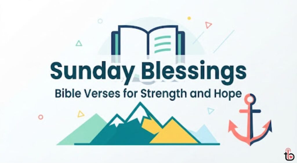 Sunday Blessings Bible Verses for Strength and Hope