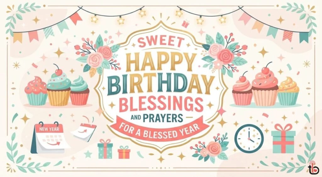 Sweet Happy Birthday Blessings and Prayers for a Blessed Year