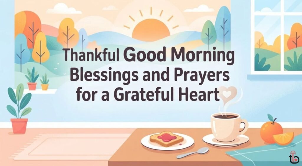 Thankful Good Morning Blessings and Prayers for a Grateful Heart