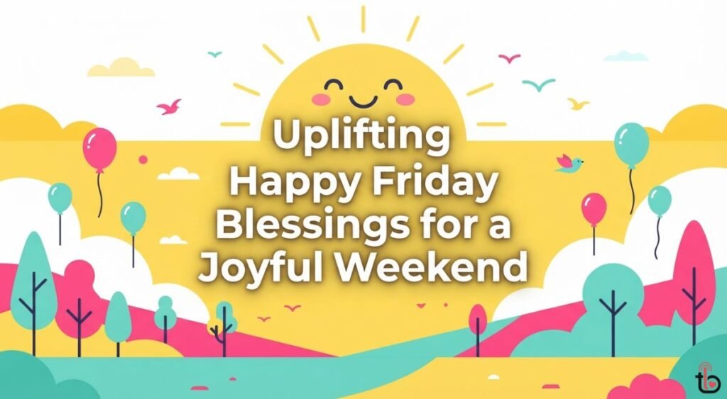 Uplifting Happy Friday Blessings for a Joyful Weekend