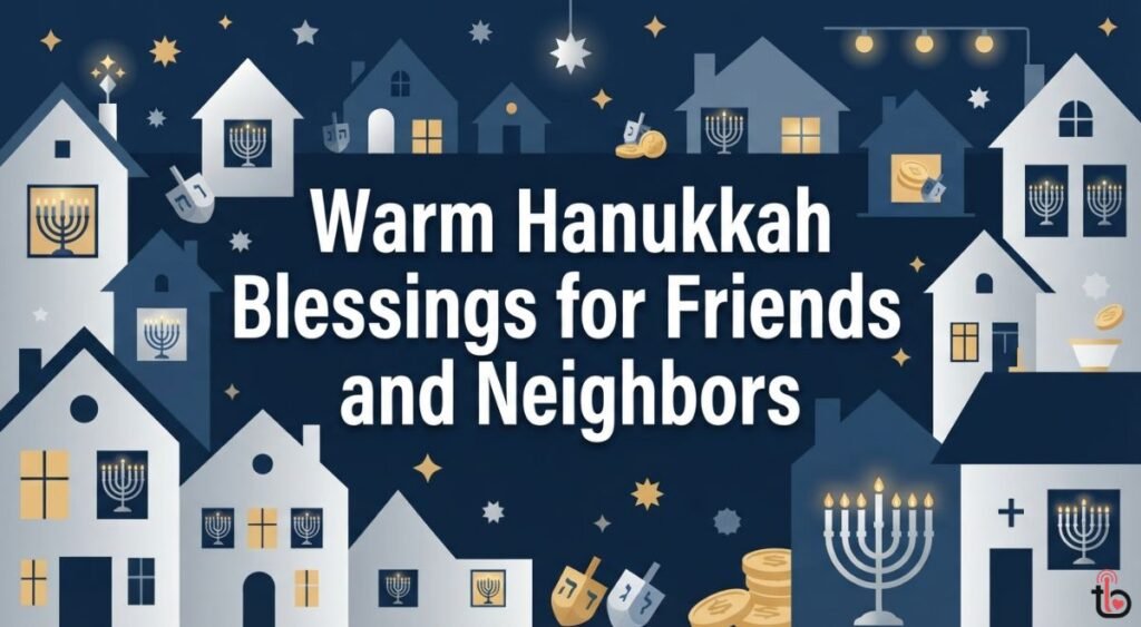 Warm Hanukkah Blessings for Friends and Neighbors