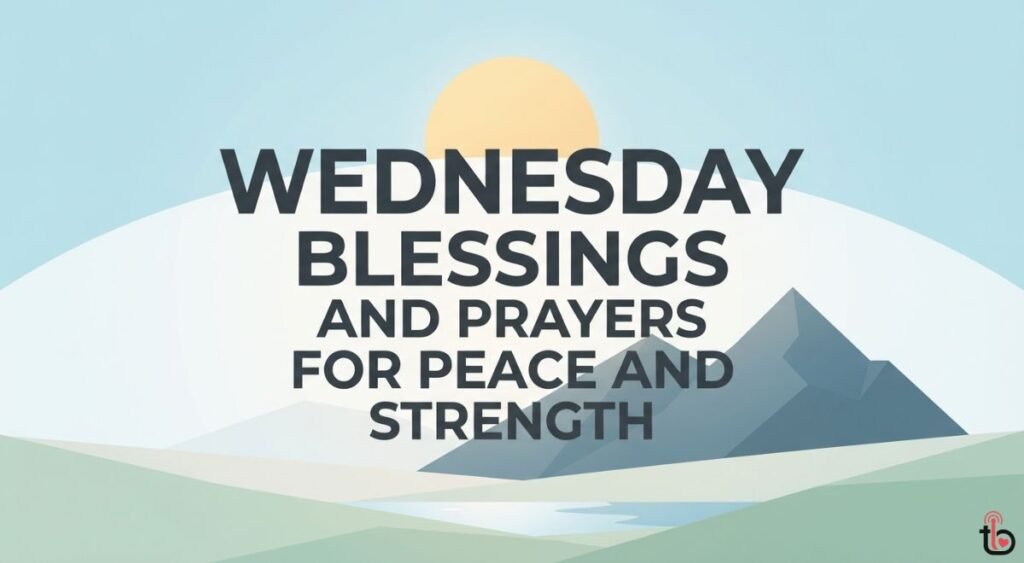 Wednesday Blessings and Prayers for Peace and Strength