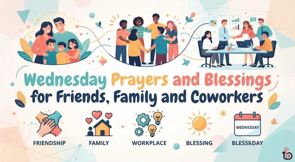 Wednesday Prayers and Blessings for Friends, Family and Coworkers