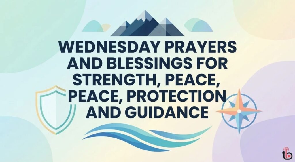 Wednesday Prayers and Blessings for Strength, Peace, Protection and Guidance