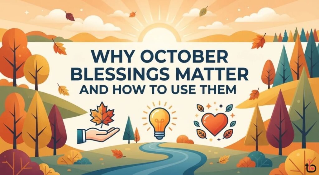 Why October Blessings Matter and How to Use Them